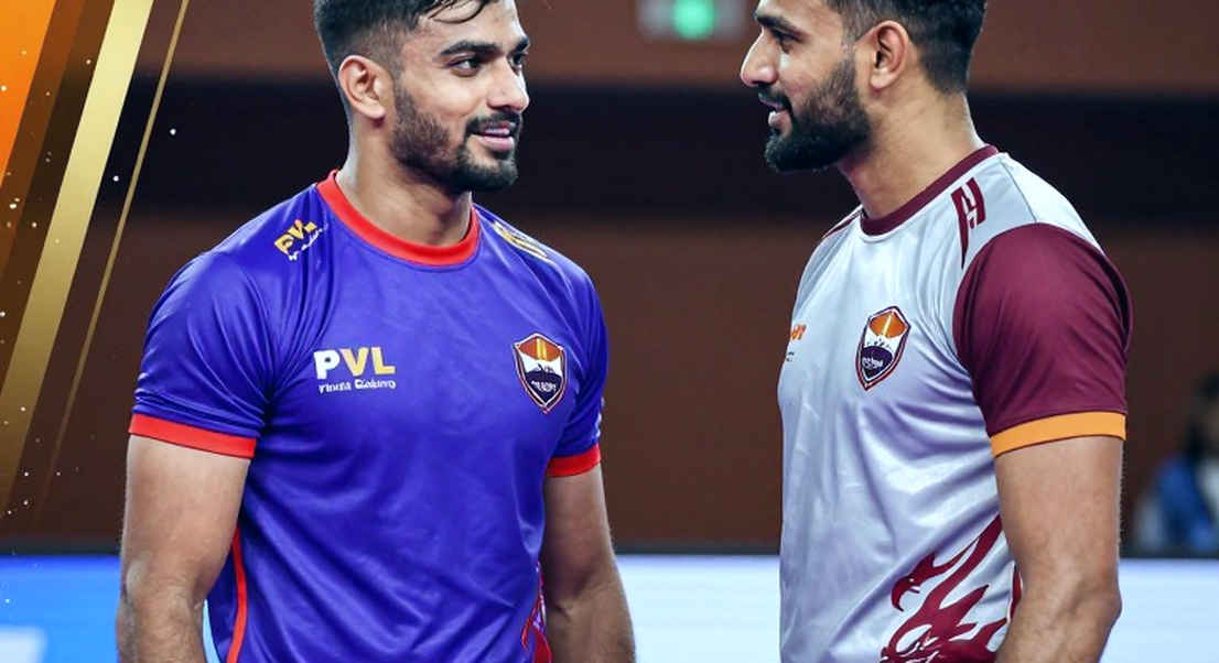 চার নীল ডিফেন্ডারের মাঝখানে এক কমলা রেইডার: আমদাবাদ ২০২৬-এর লোগো যেটা বলে, আর যেটা চেপে যায়